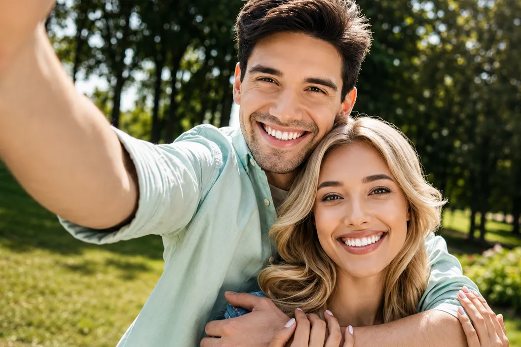 Natural-looking smile enhanced with cosmetic dentistry