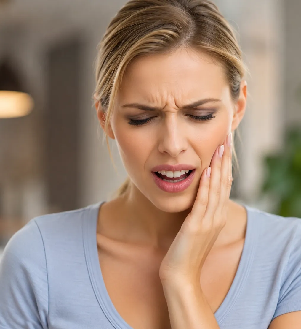 Patient receiving prompt emergency dental care